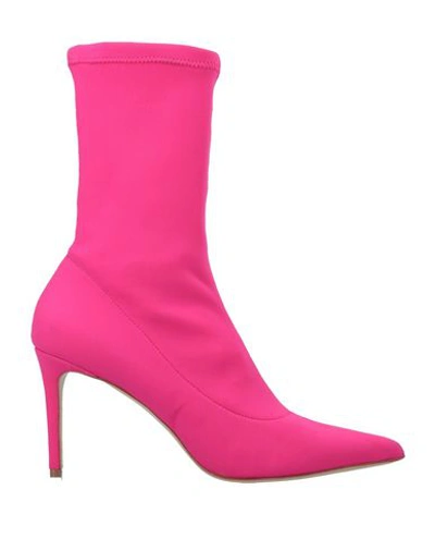Aldo Castagna Ankle Boot In Pink