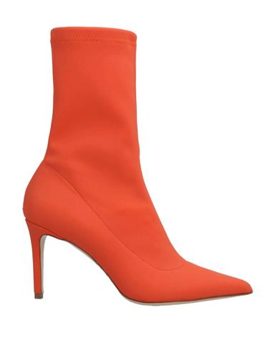 Aldo Castagna Ankle Boot In Orange