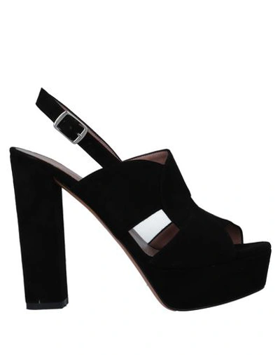 Albano Sandals In Black