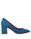 Santoni Pumps In Slate Blue