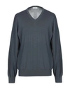 Ballantyne Sweater In Slate Blue