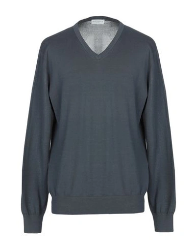 Ballantyne Sweater In Slate Blue