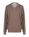 Ballantyne Sweater In Dark Brown