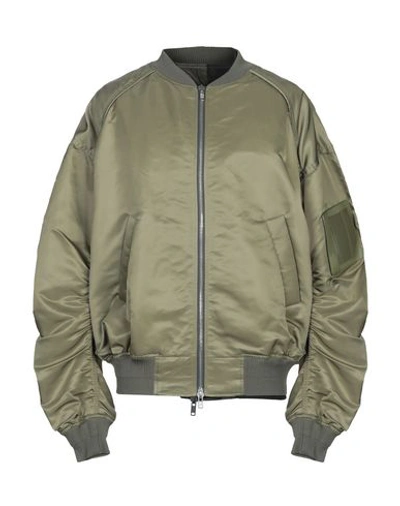 Juunj Bomber In Military Green