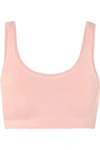 Hanro Touch Feeling Stretch-jersey Soft-cup Bra In Blush