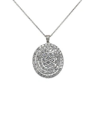 Leo Pizzo Iconic Must Have 18k White Gold Diamond Pendant