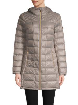 michael kors packable quilted jacket