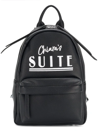 Chiara Ferragni Chiaras Small Backpack In Black
