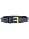 Prada Buckle Detail Belt In Blue