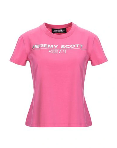 Jeremy Scott T-shirt In Fuchsia