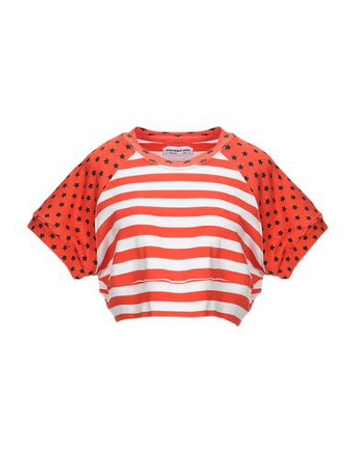 Au Jour Le Jour Sweatshirt In Orange