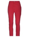 Manila Grace Casual Pants In Red