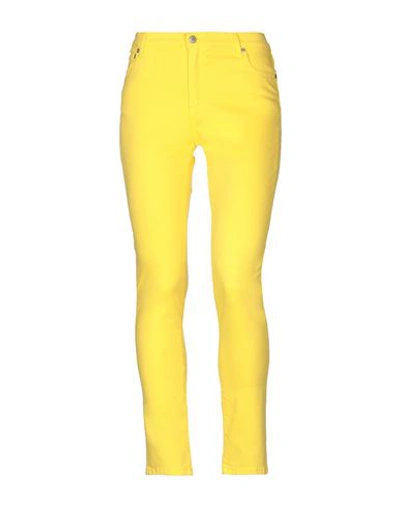 Paul & Joe Casual Pants In Yellow