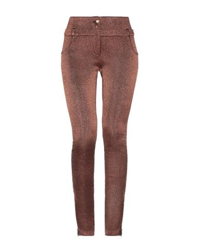 Pinko Casual Pants In Copper
