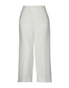 Liu •jo Cropped Pants In White