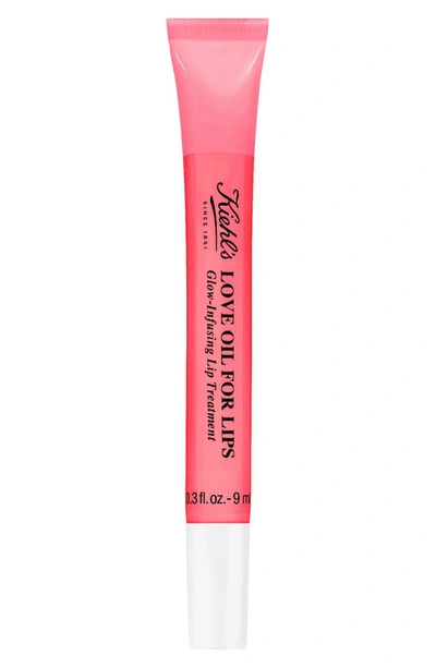 Kiehl's Since 1851 1851 Love Oil For Lips Glow-infusing Lip Treatment Neon Pink 0.3 oz/ 9 ml