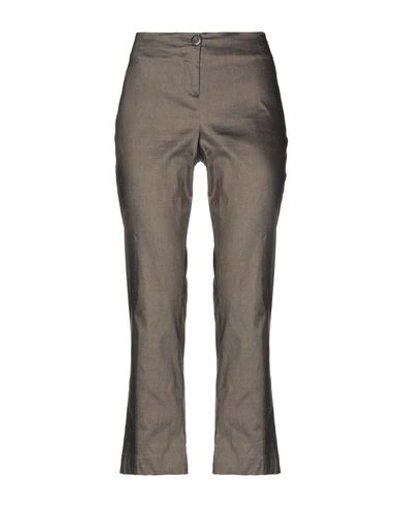 Malloni Casual Pants In Khaki