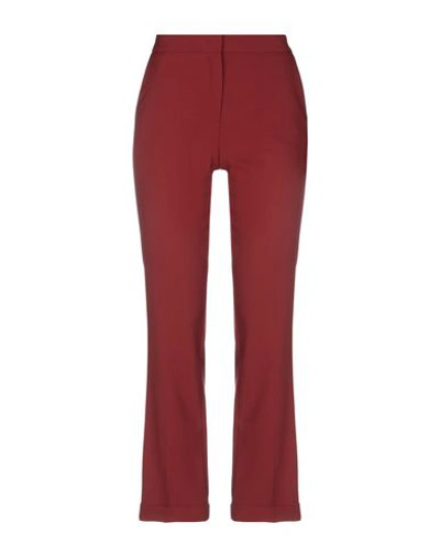 Beatrice B Beatrice.b Pants In Brick Red