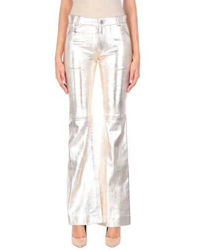 Chloé Casual Pants In Platinum