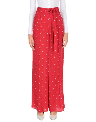 Valentino Pants In Red