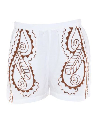 Valerie Khalfon Shorts & Bermuda In White