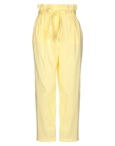 Atos Lombardini Pants In Yellow