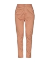 Manila Grace Casual Pants In Camel