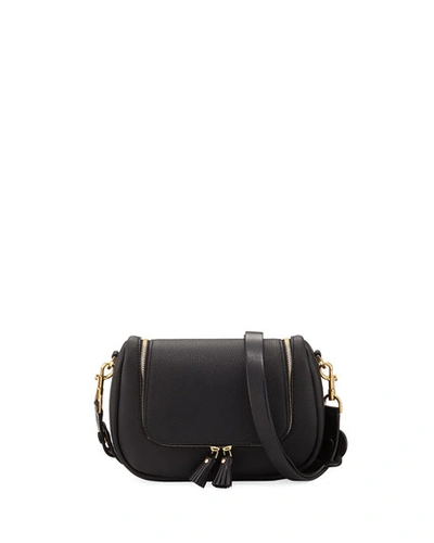 Anya Hindmarch Vere Small Leather Satchel Bag In Black