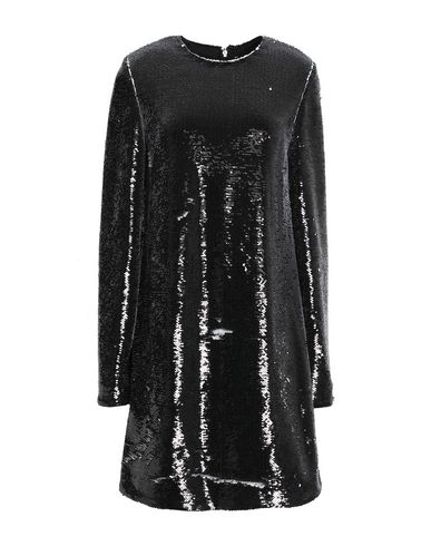 Msgm Short Dress In Black | ModeSens