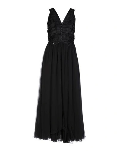 Giorgio Armani Long Dresses In Black