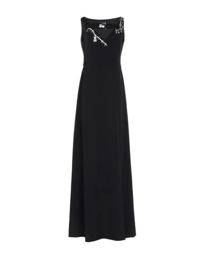 Boutique Moschino Long Dresses In Black