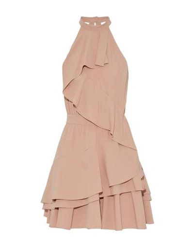 Marissa Webb Short Dresses In Pale Pink