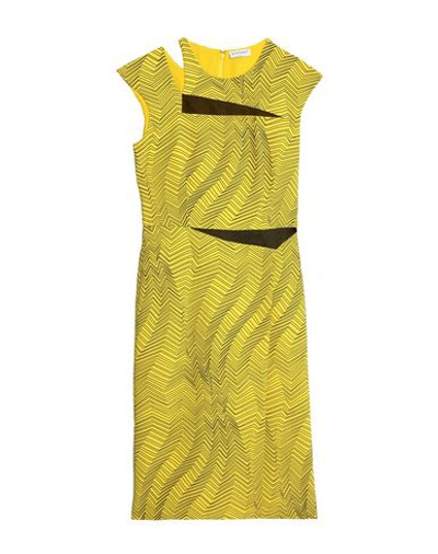 Vionnet Knee-length Dress In Yellow