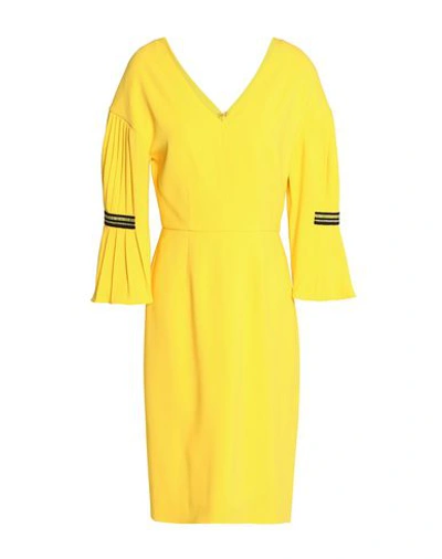 Vionnet Knee-length Dresses In Yellow