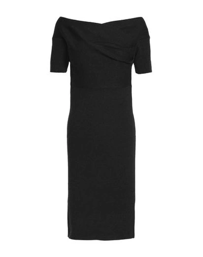 Michelle Mason Short Dress In Black