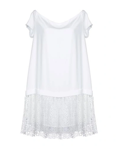 Hanita Short Dress In White