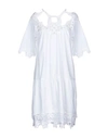 Intropia Short Dress In White