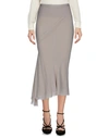 Rick Owens 3/4 Length Skirts In Grey