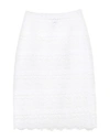 Ermanno Scervino Midi Skirts In White