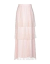 Dondup Long Skirts In Pink