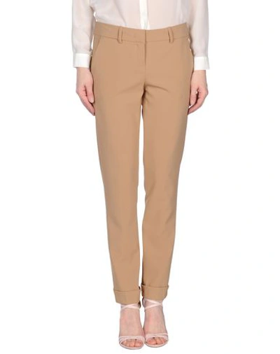 Hanita Casual Pants In Camel