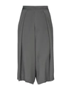 Manila Grace 3/4-length Shorts In Steel Grey