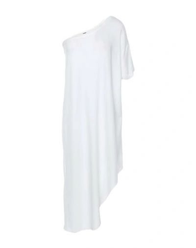 Bobi Short Dress In White
