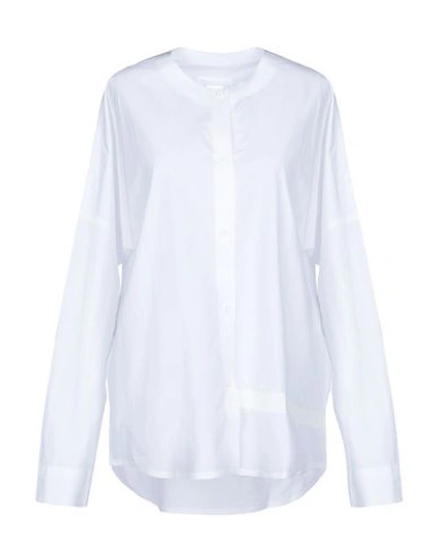 Barbara Alan Solid Color Shirts & Blouses In White