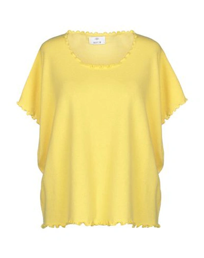 Allude Cashmere Blend In Yellow