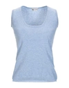 Colombo Cashmere Blend In Sky Blue
