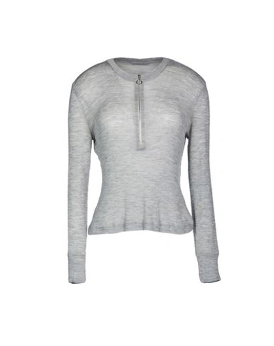 Alexander Wang T Sweater In Grey
