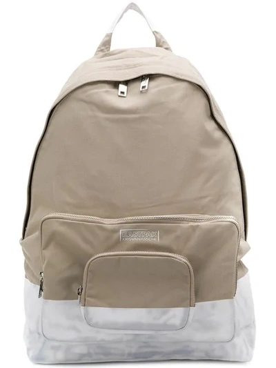Eastpak X Kris Van Assche Two-tone Backpack In Brown