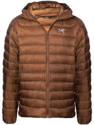 Arc'teryx Zipped Padded Jacket - Brown