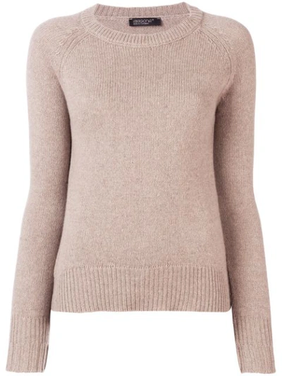 Aragona Round Neck Jumper - Neutrals